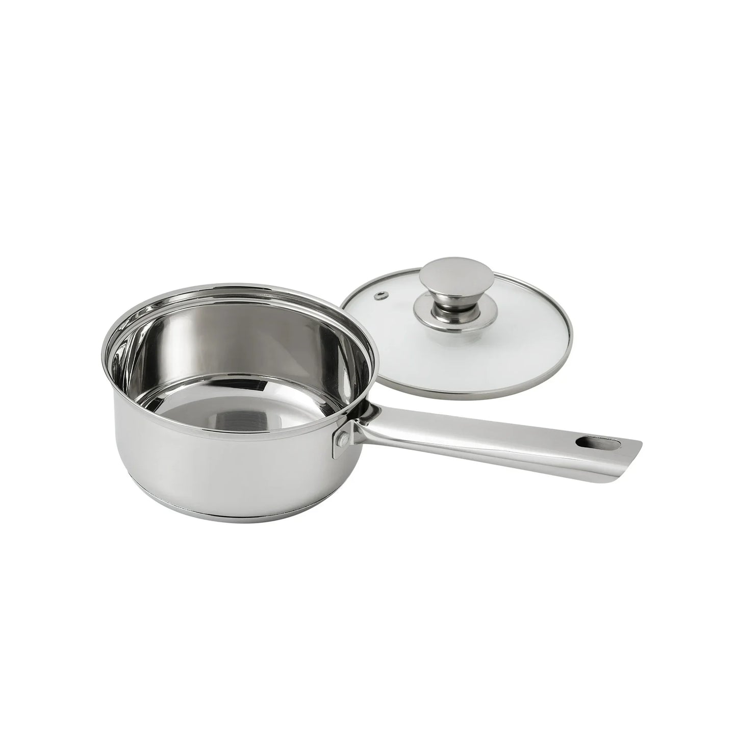 Mainstays Juego de Utensilios de Cocina y Sartenes de Acero Inoxidable Antiadherente de 10 Piezas