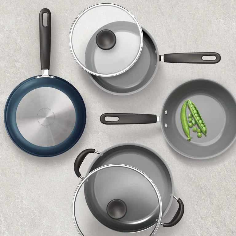 Tramontina Primaware Juego de Utensilios de Cocina Antiadherentes de 18 Piezas Azul