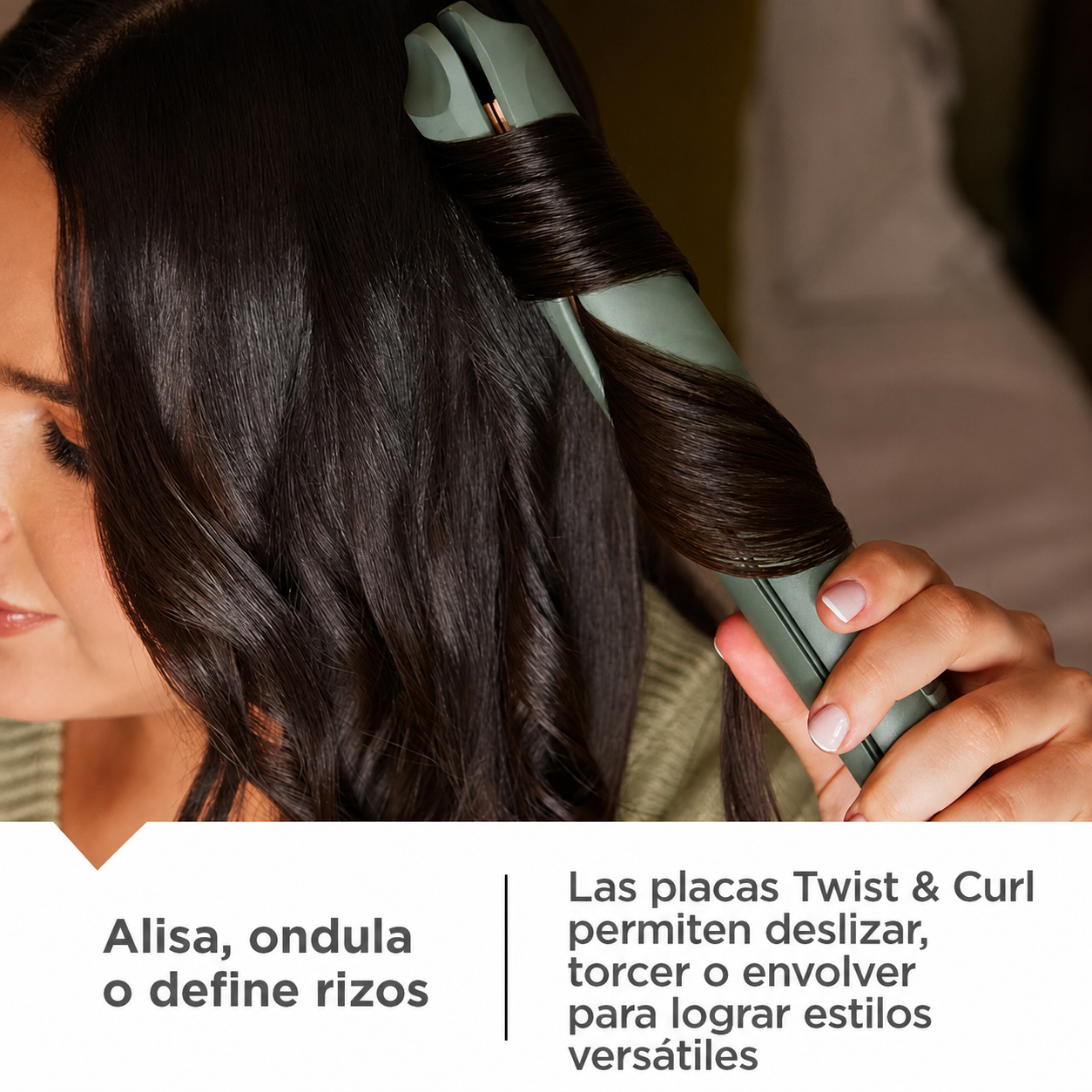 Remington Botanicals Estilizador Múltiple para Twist & Curl, Cerámico, 7 Niveles de Calor, Vale