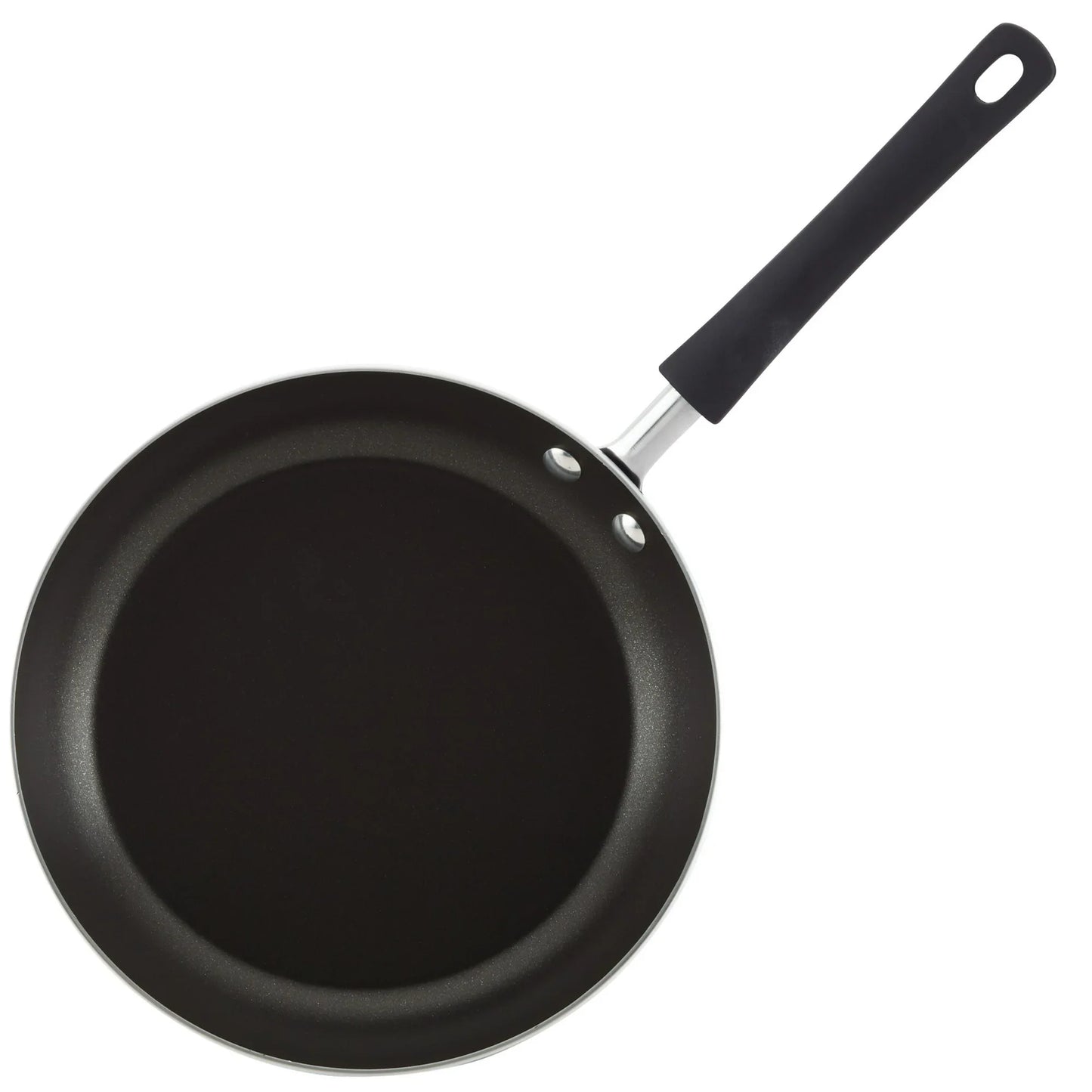 Farberware Juego de Ollas y Sartenes/cocina Antiadherentes Easy Clean de 12 Piezas, Negro