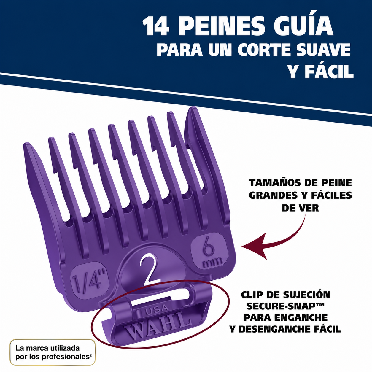 Wahl Kit de Corte de Pelo Color Pro Plus, Power-Drive, con Cable - 79752T