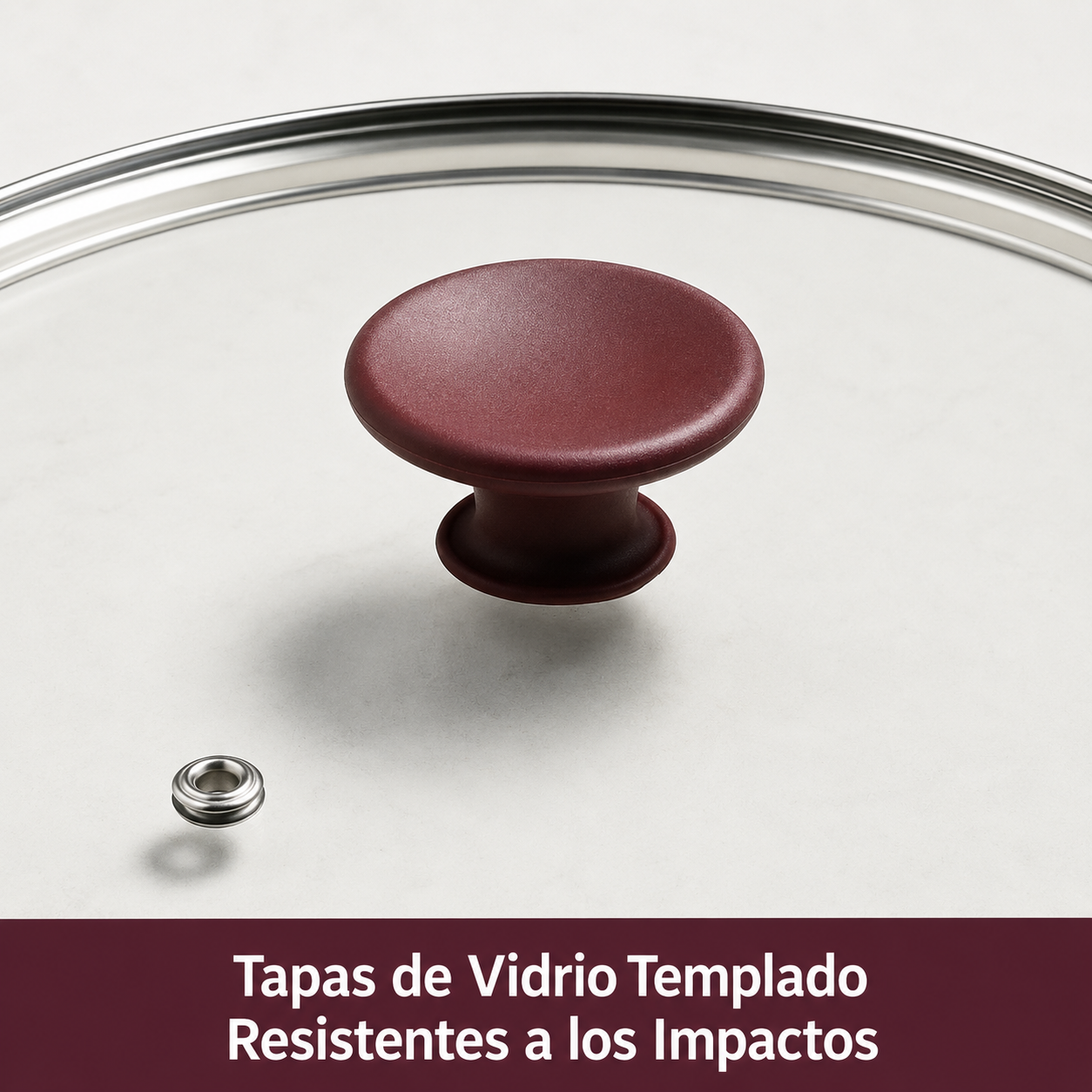 Juego de utensilios de cocina antiadherentes de cerámica Tramontina Ceramaware de 20 piezas, color vino.