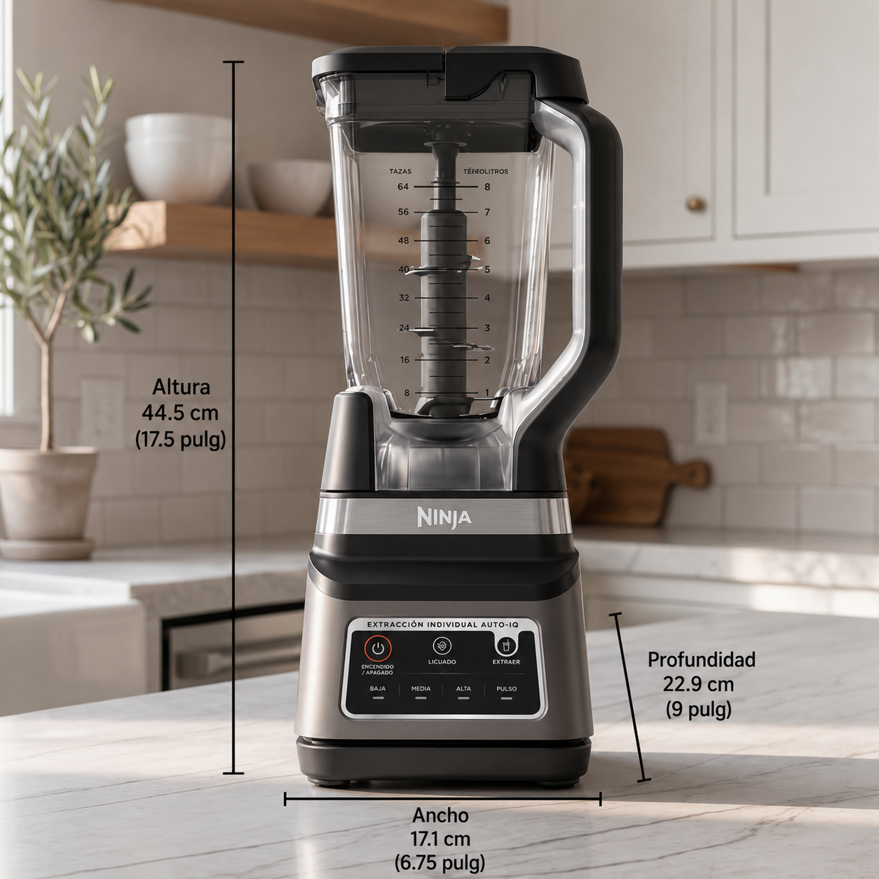 Licuadora Ninja Professional Plus DUO con Auto-iQ