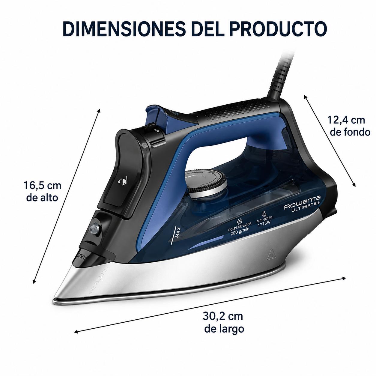 Plancha de vapor Rowenta Ultimate+