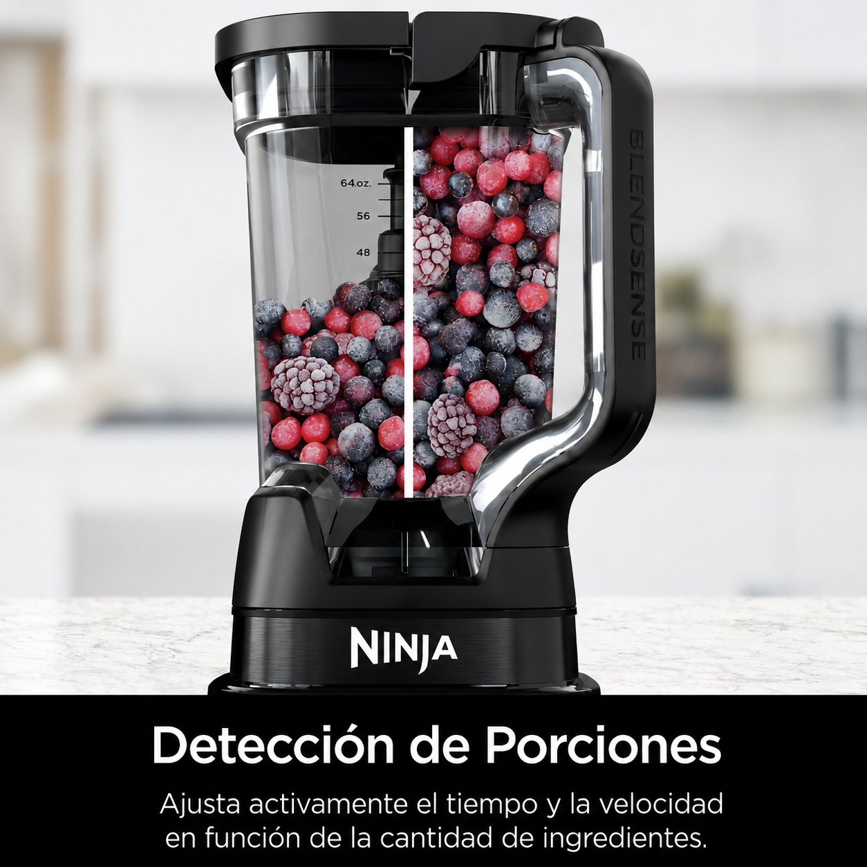 Ninja Detect Kitchen System Power Blender + Procesador tecnología Blendsense TB400 1700W