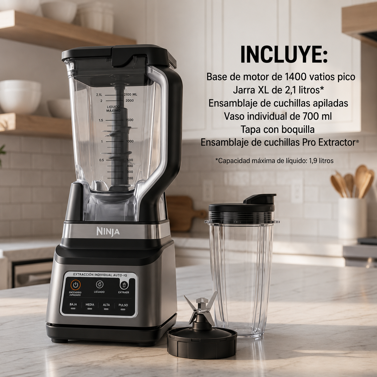 Licuadora Ninja Professional Plus DUO con Auto-iQ